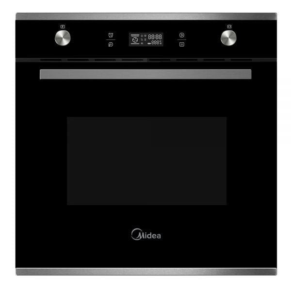 Midea - 60cm Pyrolytic Oven Black