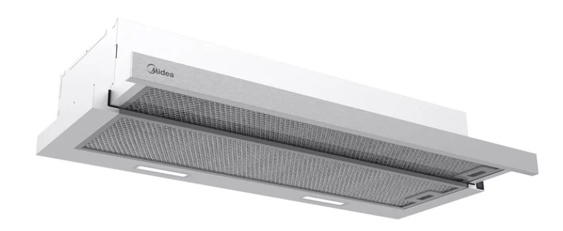 Midea 90cm Stainless Steel Slide-Out Rangehood | Professional Grade Appliances