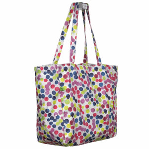 Polka Dot Keep 'Em Separated Canvas Tote Bag