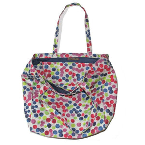 Polka Dot Keep 'Em Separated Canvas Tote Bag