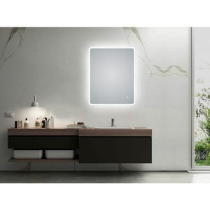 Rectangle Bathroom Mirror - 3 Colour LED Light