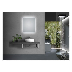 Rectangle Bathroom Mirror - LED Lighting and Defogger