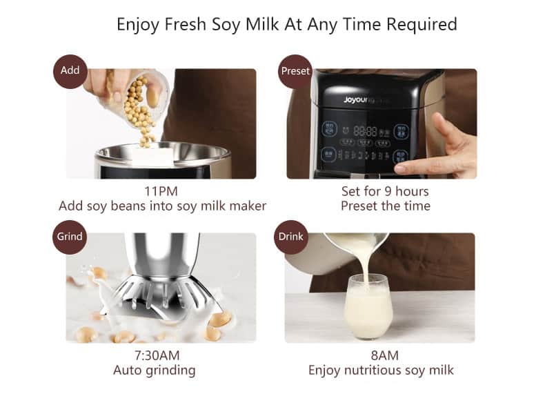 Soy Milk Maker with Superfine Grinding
