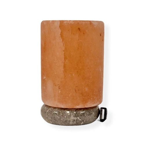 USB Himalayan Pink Rock Salt Lamp - Carved Shape Crystal LED Light ...