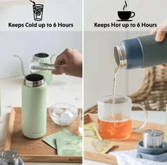 Vacuum Flask With Removable Infuser