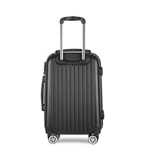 Wanderlite 20" Luggage Trolley Travel Suitcase Set Hard Case Shell Lightweight