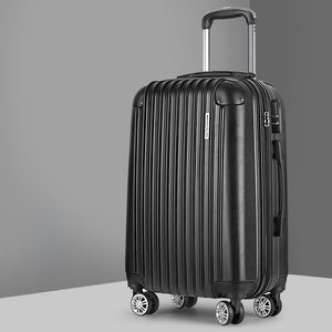 Wanderlite 28" Luggage Trolley Travel Suitcase Set Hard Case Shell Lightweight