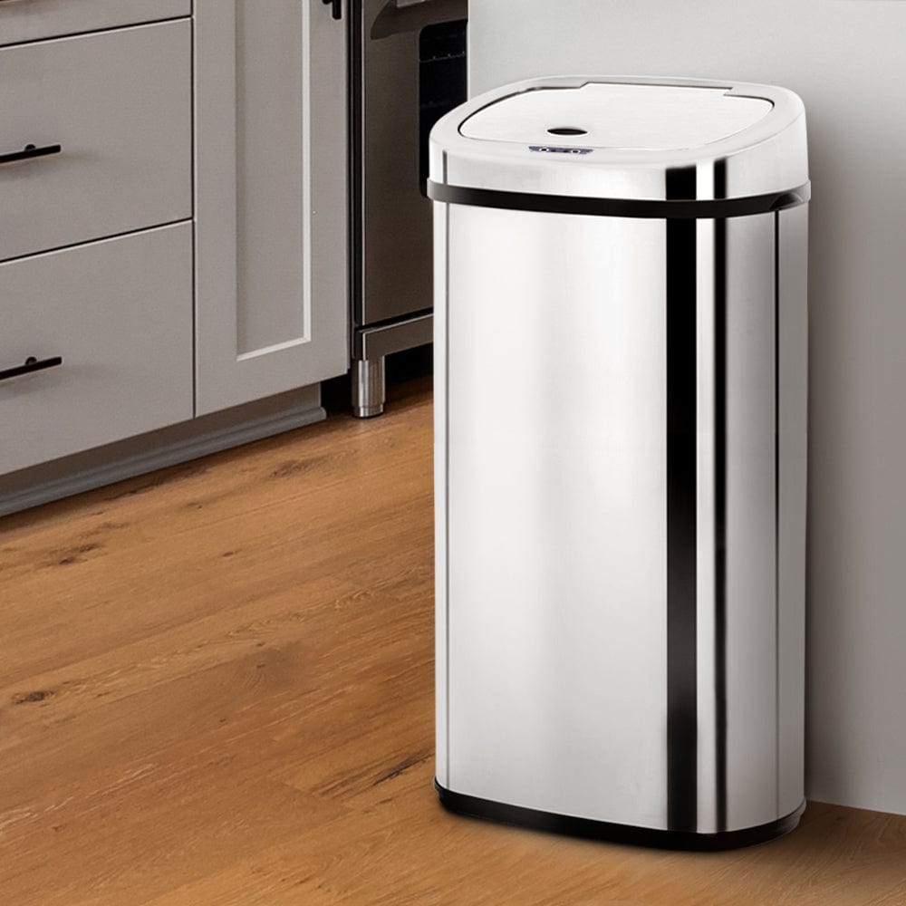 68L Stainless Steel Motion Sensor Rubbish Bin