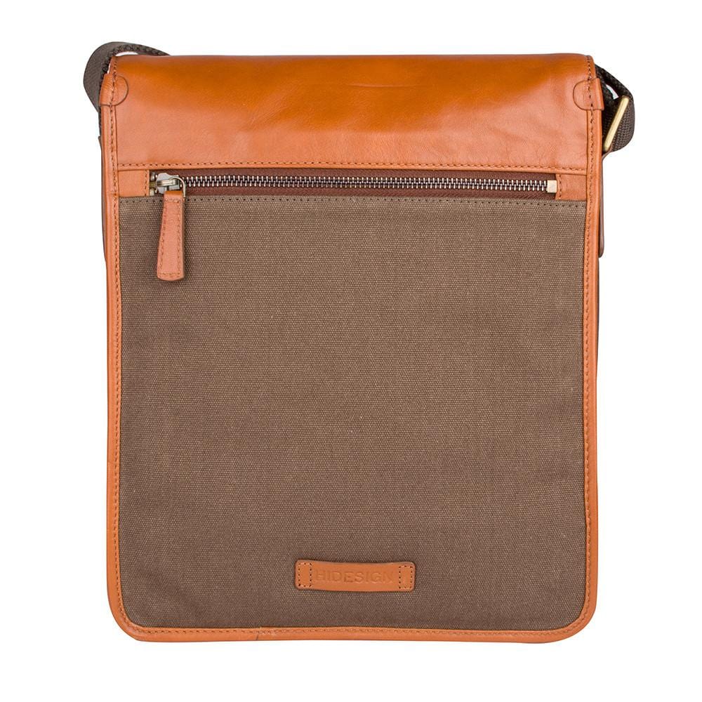 Aiden Medium Canvas and Leather Crossbody