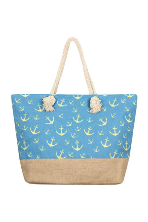 Anchor Print Tote Bags