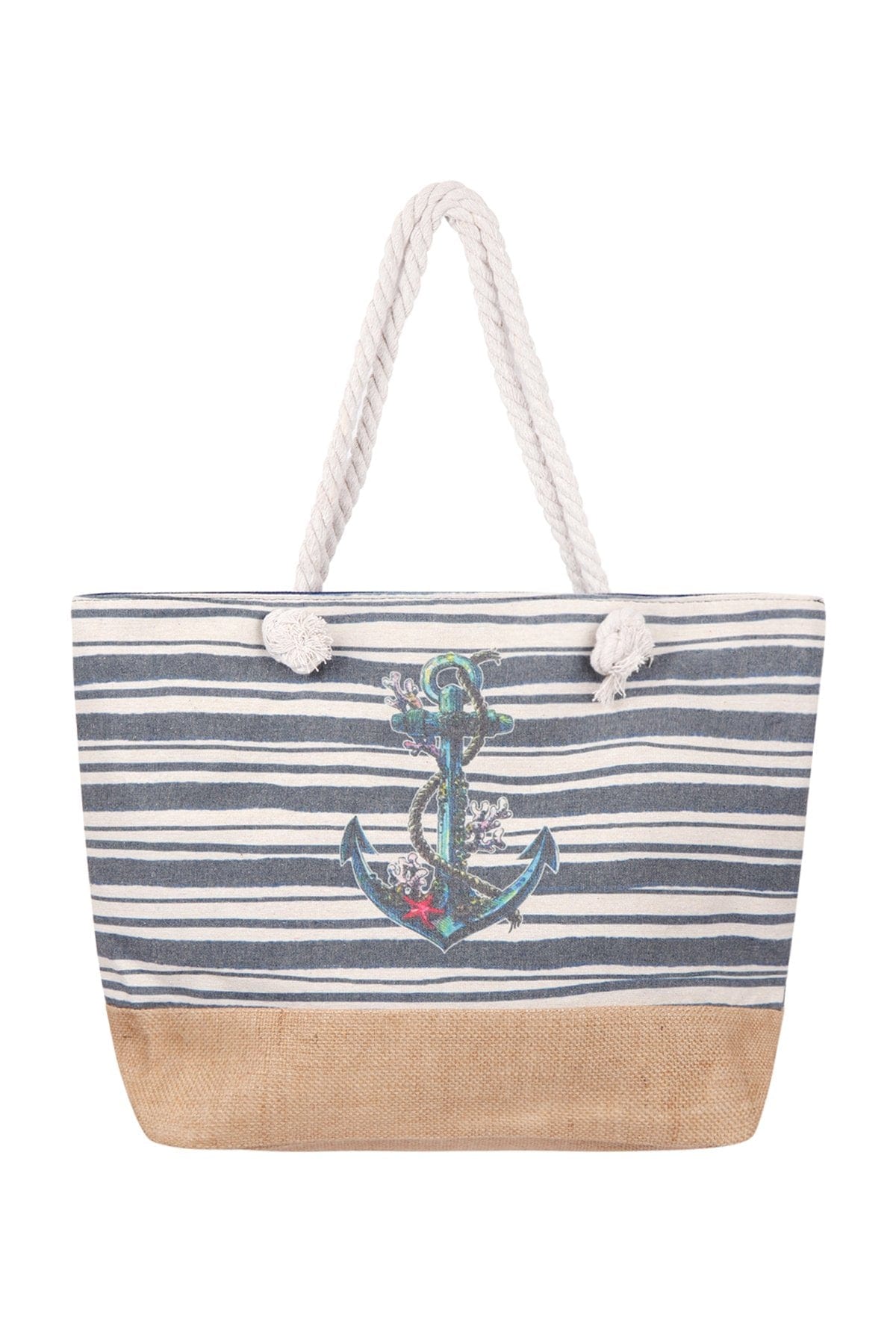 Anchor Print Tote Bags