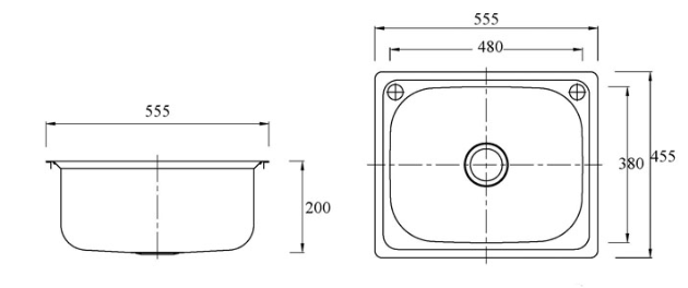 Bad und Kuche 35 Litre Laundry Bowl - BK27