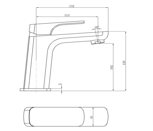 Bad und Kuche - Basin Mixer BKM302