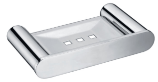 Bad und Kuche Bathroom Chrome Soap Holder - BK2307