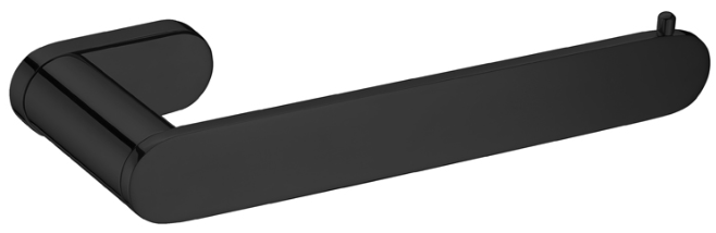 Bad und Kuche Bathroom Towel Bar - Black - BK2305B