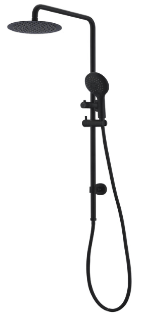 Bad und Kuche Black Shower on Rail - BKSR203-B