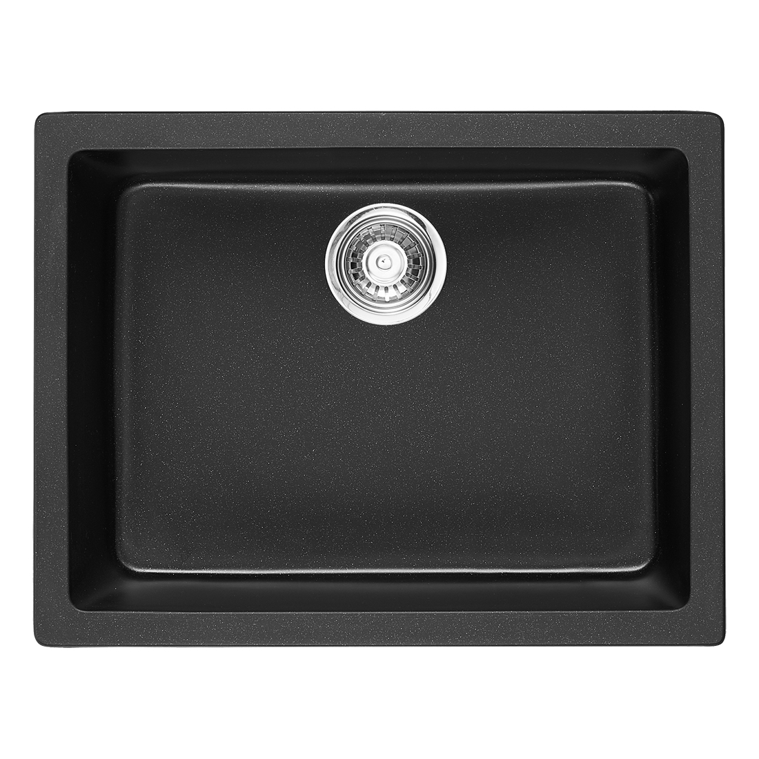 Bad und Kuche - Black Single Bowl Granite Sink BKGS55945