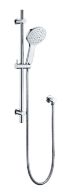Bad und Kuche Chrome Shower on Rail - BKS100