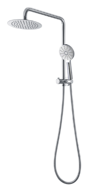 Bad und Kuche Chrome Shower on Rail - BKSR201H