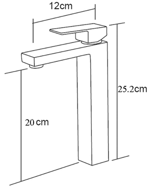 Bad und Kuche - High Basin Mixer BKM103