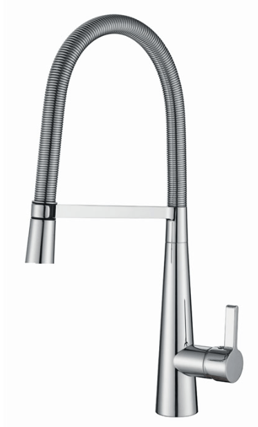 Bad und Kuche - High Gooseneck Swivel Kitchen Tap - KM002