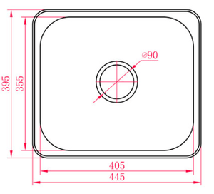 Bad und Kuche Inset Bowl BK4439