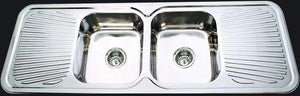 Bad und Kuche Kitchen Sink Double Bowl Double Drainer - BK138