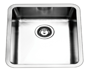 Bad und Kuche Single Bowl Undermount Sink  - BKR4454