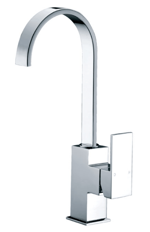 Bad und Kuche Square Gooseneck Kitchen Tap - BKM101