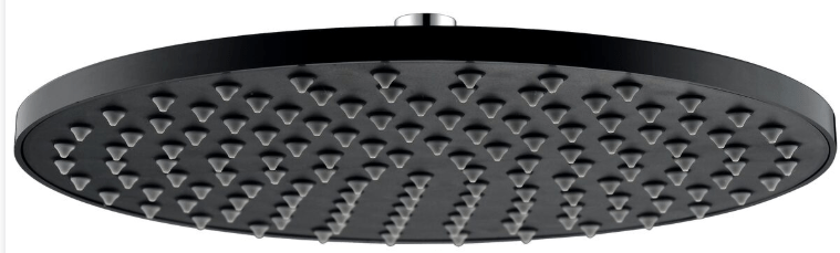 Bad und Kuche Square Shower Head - Black BKR250S-B