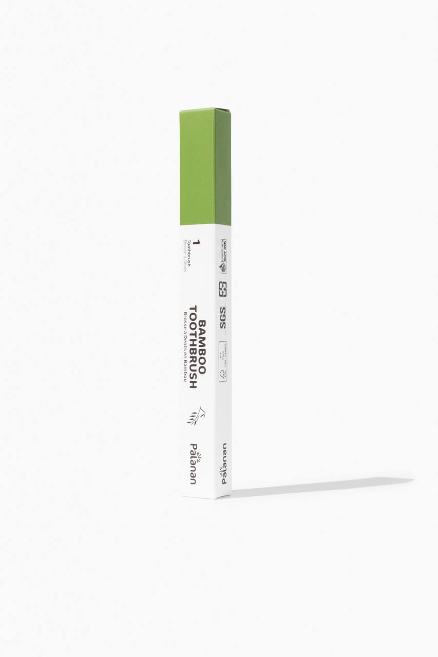 Bamboo Toothbrush - White