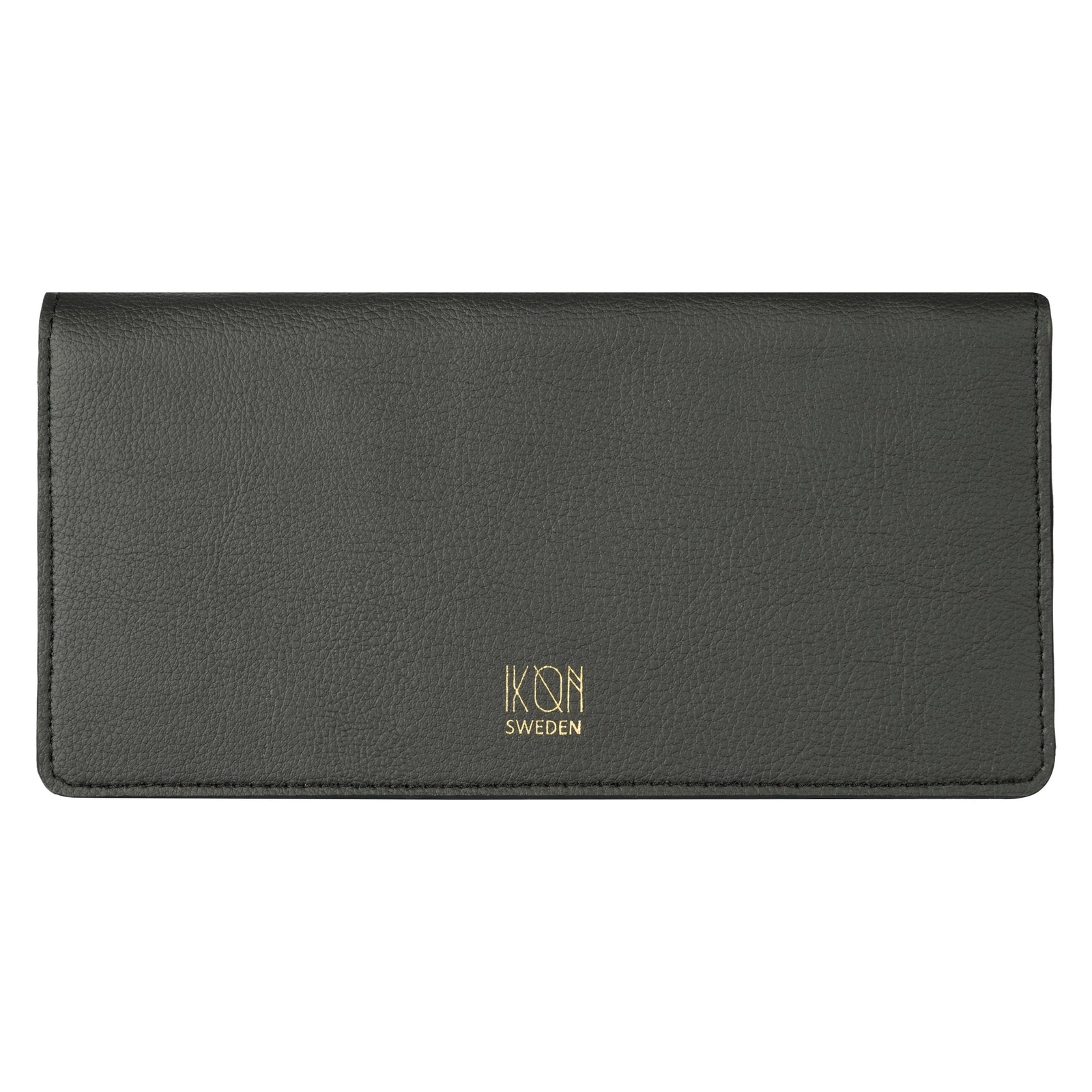 Cactus Leather Slim Wallet for Women - Black