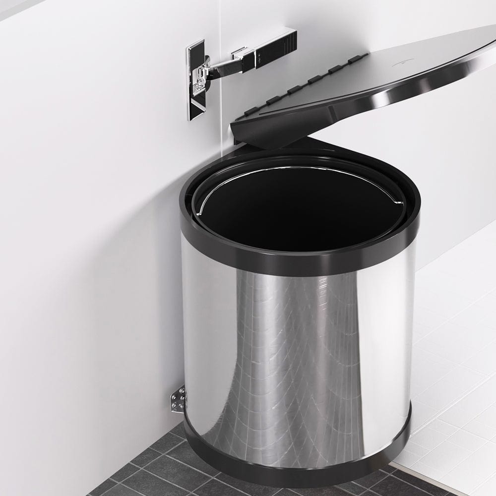 Cefito 12L Stainless Steel Swing Out Kitchen Bin