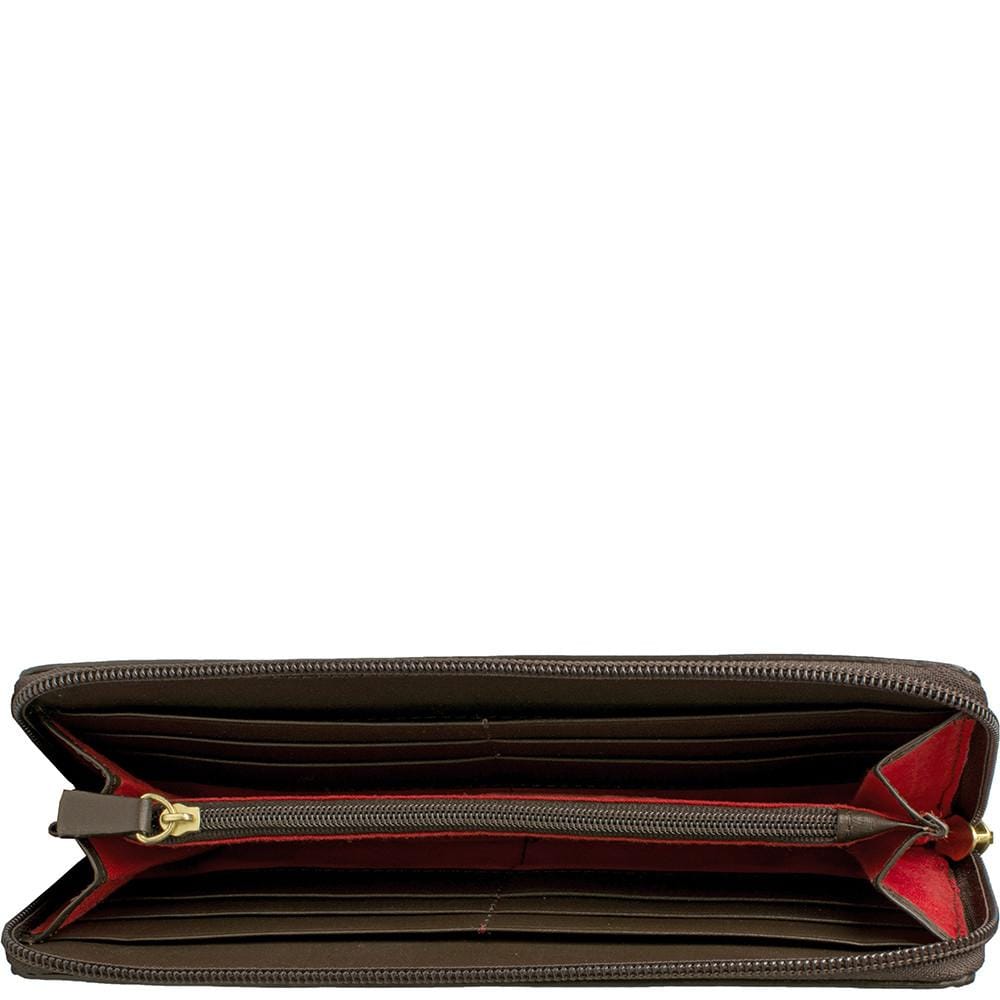 Cerys Zip Around Leather Wallet