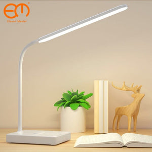 Desk Lamp Touch Table Lamps for Living Room Gooseneck Desktop Foldable Dimmable Eye Protection Study Lamp Led Light  ZZD0008