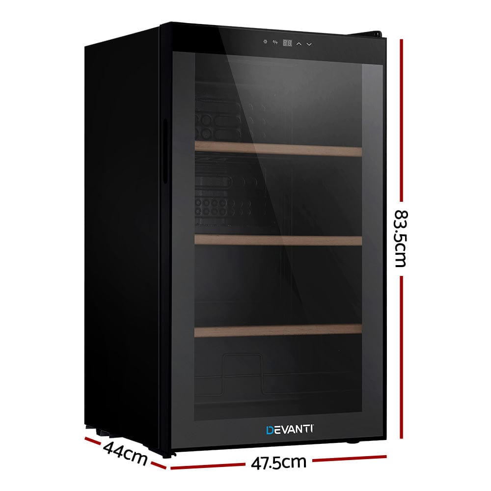 Devanti - 34 Bottle Wine Fridge