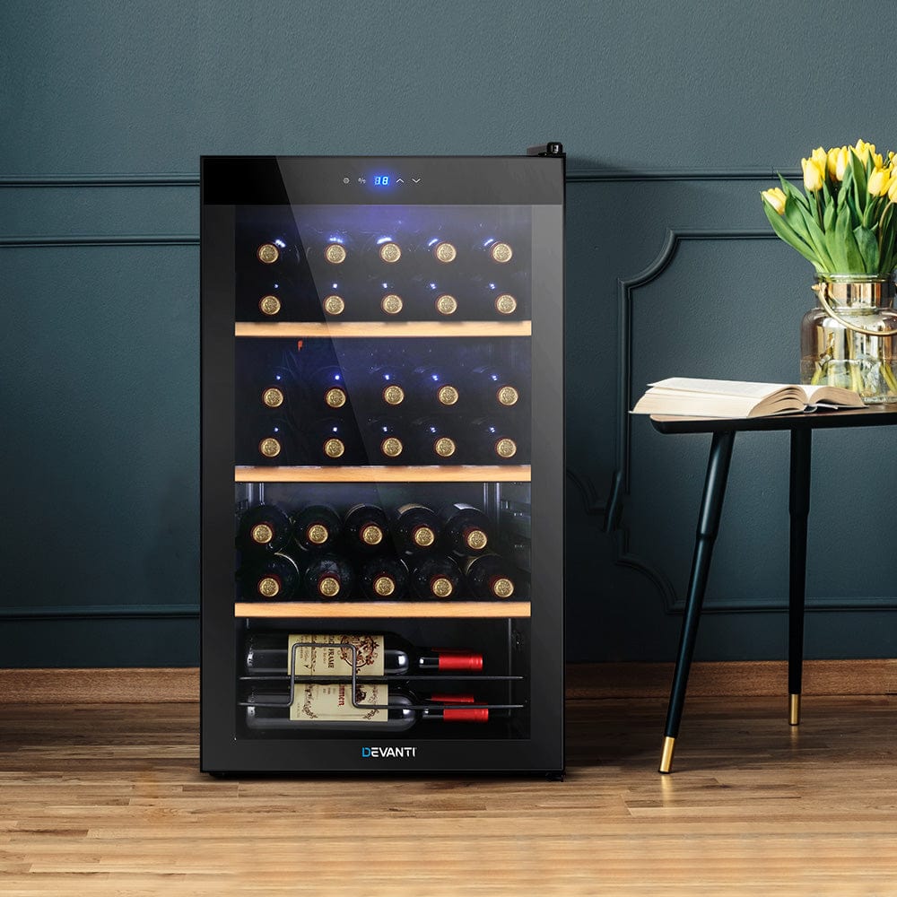 Devanti - 34 Bottle Wine Fridge