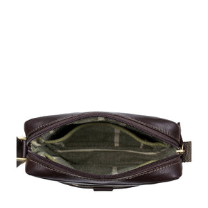 Drake Unisex Small Leather Crossbody