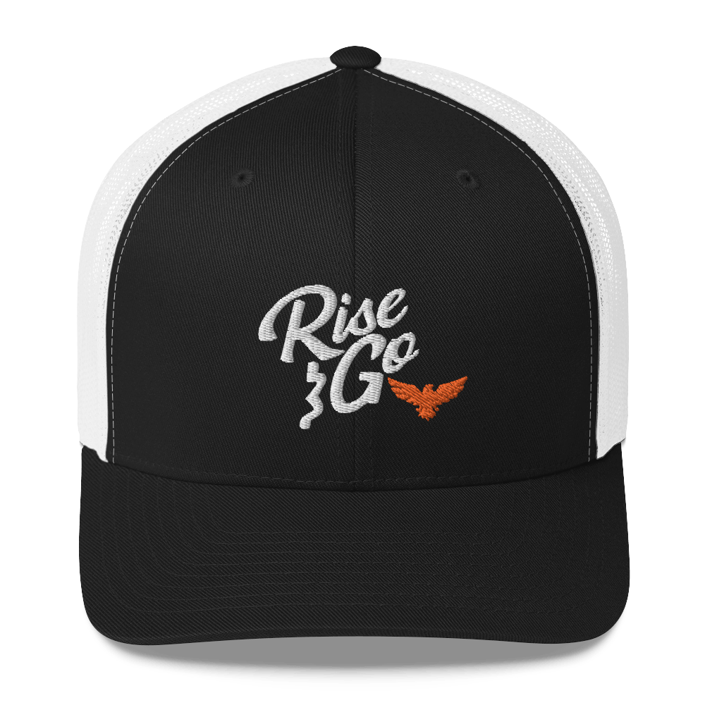 Find Your Coast Rise and Go Vintage Trucker Hat