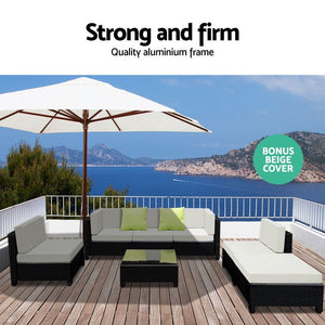 Gardeon - 7PC Outdoor Sofa Set