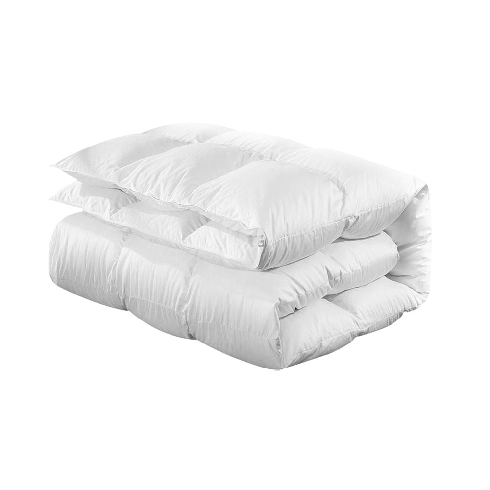 Giselle - Queen Size Duck Down Feather Quilt - 500GSM