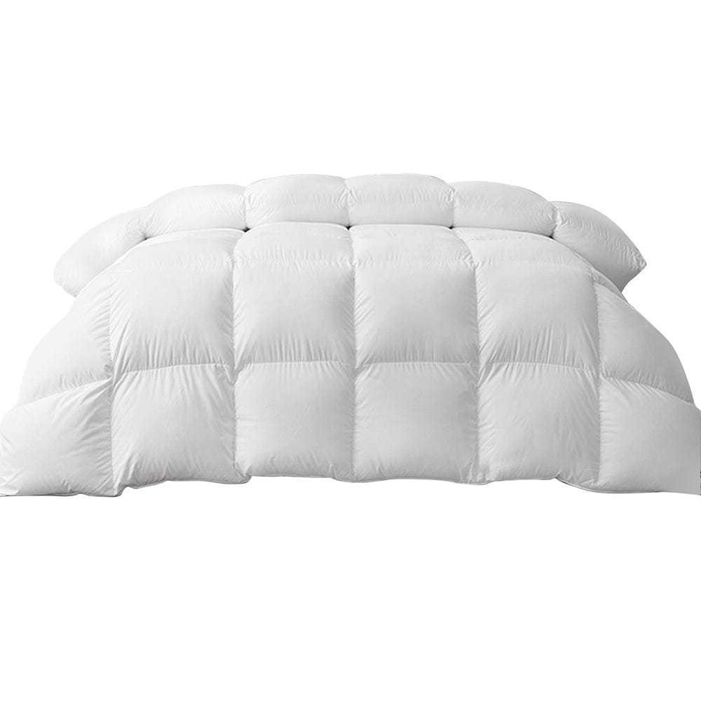 Giselle - Super King Duck Down Feather Quilt - 500GSM