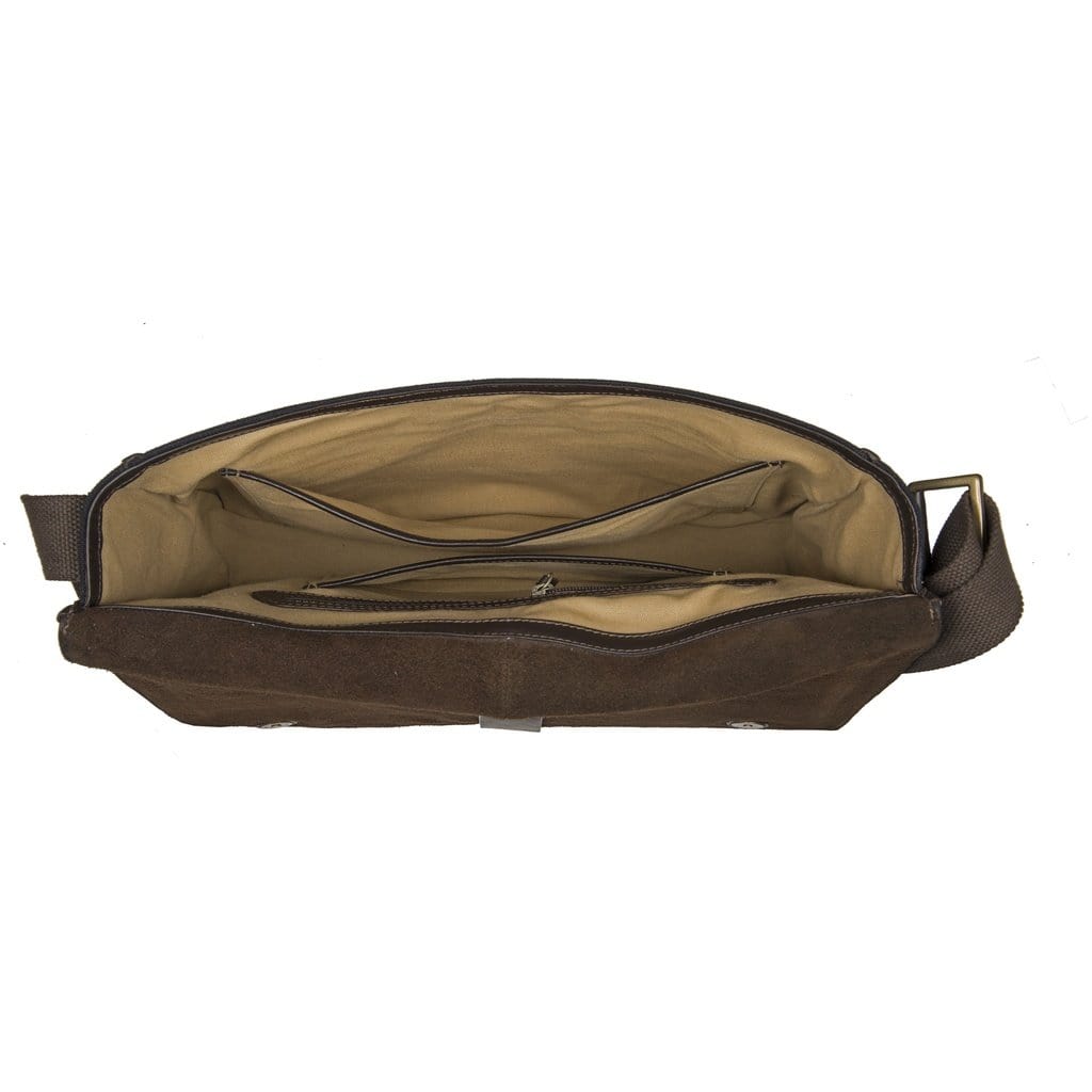 Hidesign Aiden Mens Leather Messenger Bag