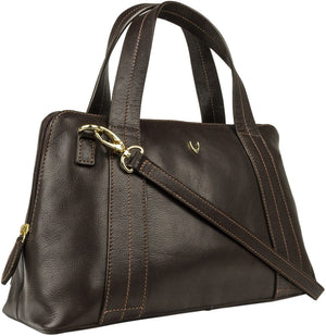 Hidesign - Cerys Medium Leather Satchel With Shoulder Strap