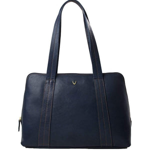 Hidesign Cerys Womens Leather Tote Bag - Blue