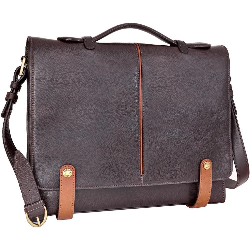 Hidesign Eton 15" Laptop Compatible Leather Briefcase