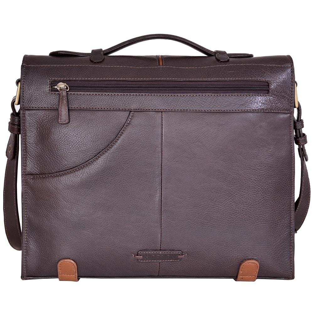 Hidesign Eton 15" Laptop Compatible Leather Briefcase