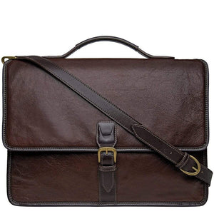 Hidesign Harrison Leather Briefcase