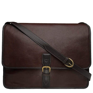 Hidesign Harrison Leather Messenger Bag