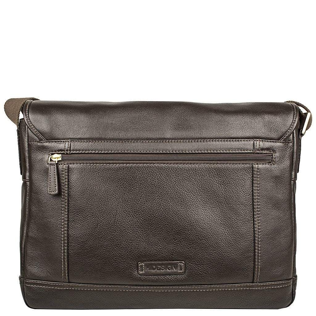 Hidesign Hunter Leather Messenger Bag